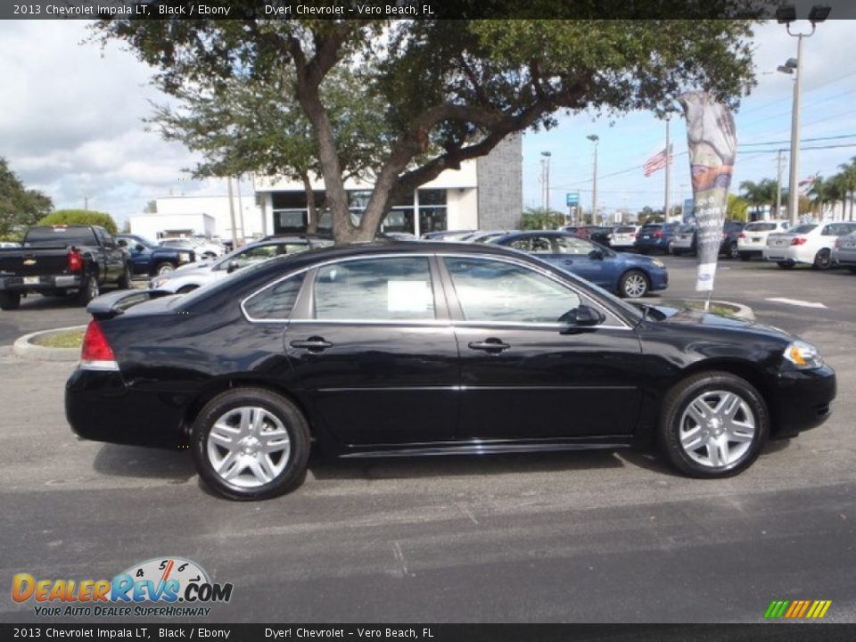 2013 Chevrolet Impala LT Black / Ebony Photo #6