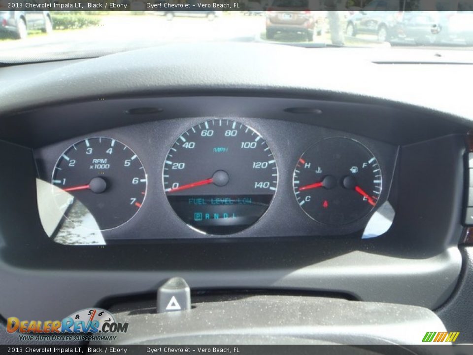 2013 Chevrolet Impala LT Black / Ebony Photo #13
