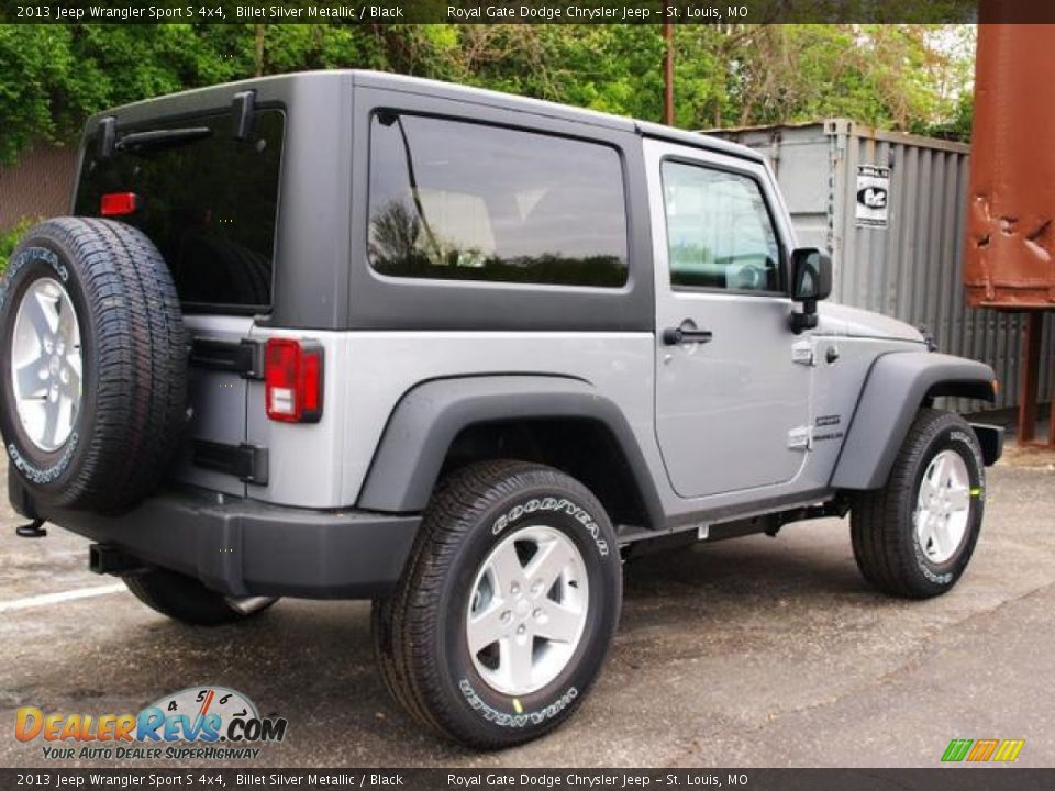 2013 Jeep Wrangler Sport S 4x4 Billet Silver Metallic / Black Photo #3