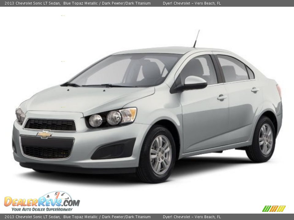 2013 Chevrolet Sonic LT Sedan Blue Topaz Metallic / Dark Pewter/Dark Titanium Photo #18