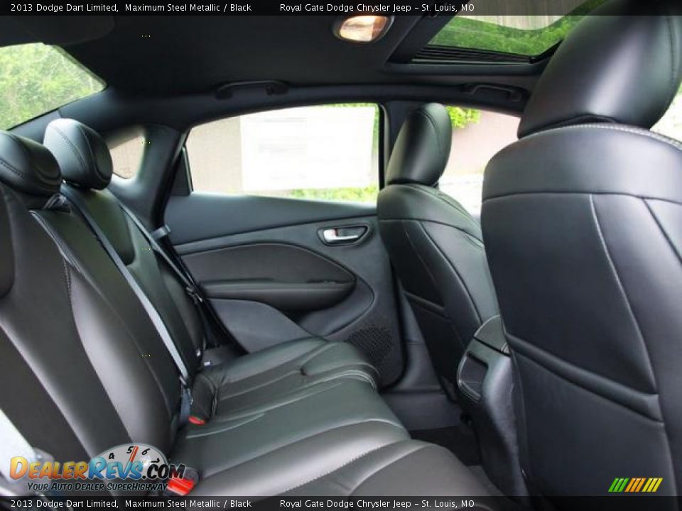 2013 Dodge Dart Limited Maximum Steel Metallic / Black Photo #4
