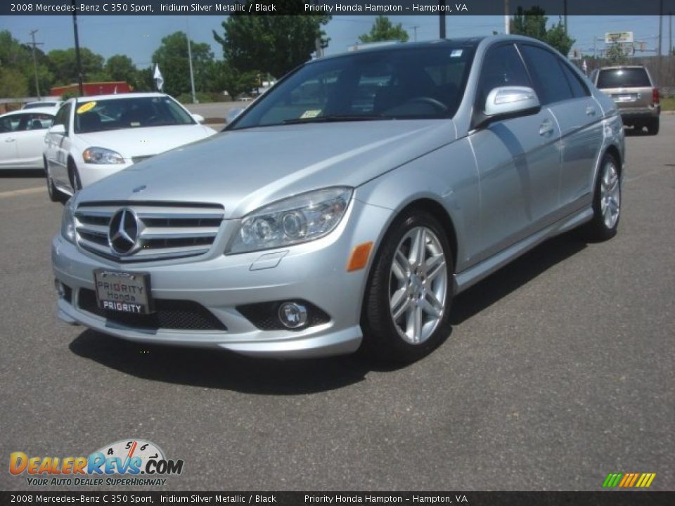 2008 Mercedes-Benz C 350 Sport Iridium Silver Metallic / Black Photo #1