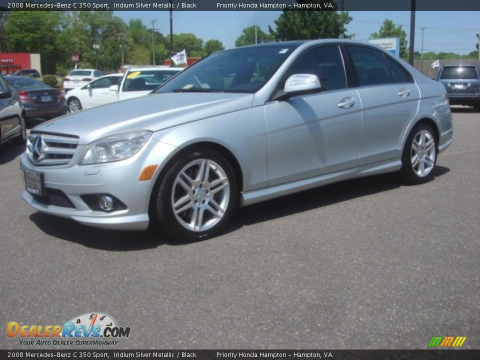 2008 Mercedes-Benz C 350 Sport Iridium Silver Metallic / Black Photo #2