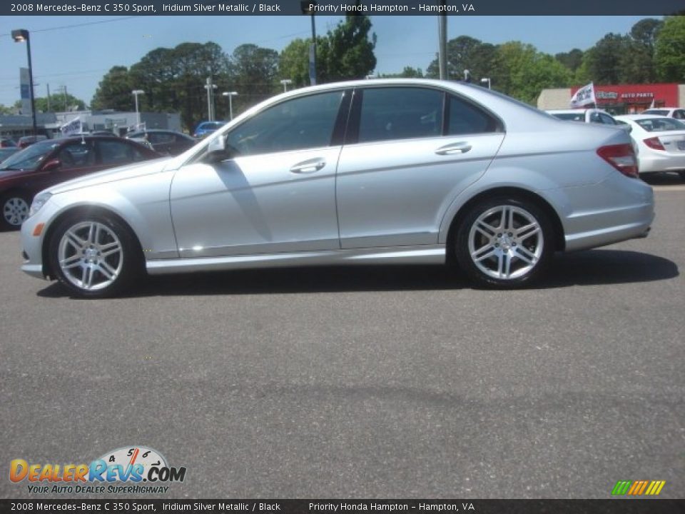 2008 Mercedes-Benz C 350 Sport Iridium Silver Metallic / Black Photo #3