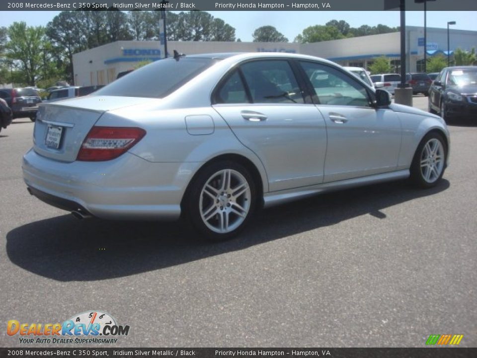 2008 Mercedes-Benz C 350 Sport Iridium Silver Metallic / Black Photo #6