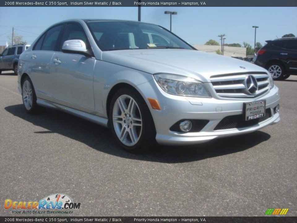 2008 Mercedes-Benz C 350 Sport Iridium Silver Metallic / Black Photo #8