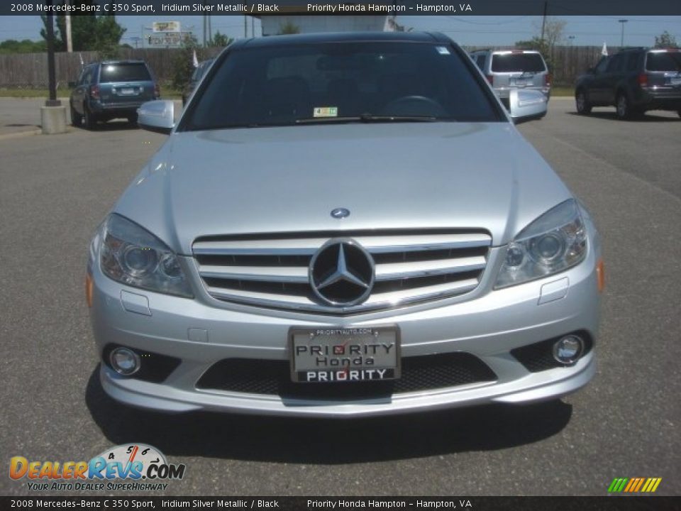 2008 Mercedes-Benz C 350 Sport Iridium Silver Metallic / Black Photo #9