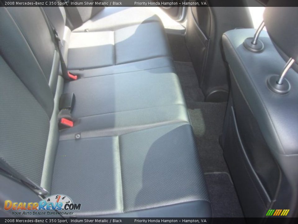2008 Mercedes-Benz C 350 Sport Iridium Silver Metallic / Black Photo #12