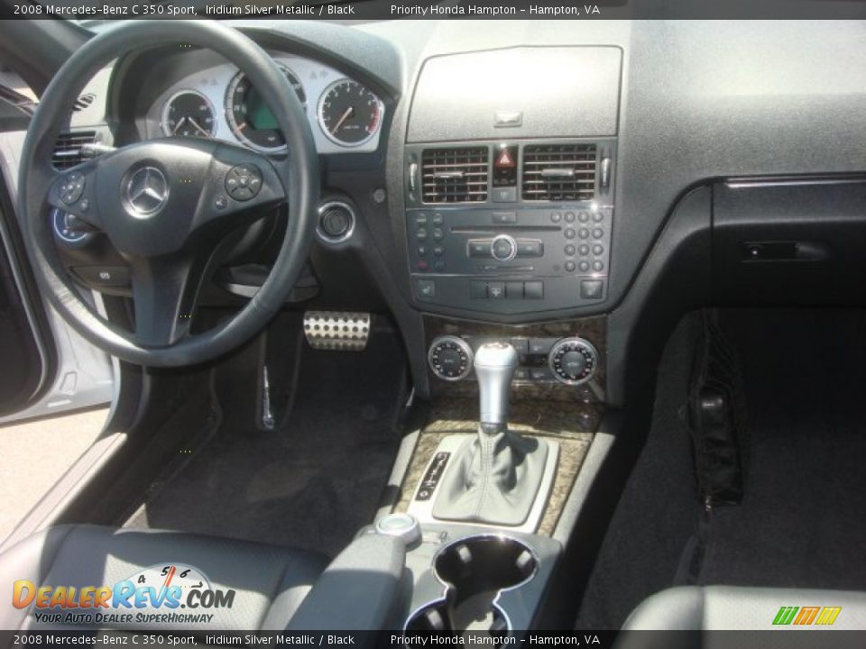 2008 Mercedes-Benz C 350 Sport Iridium Silver Metallic / Black Photo #13
