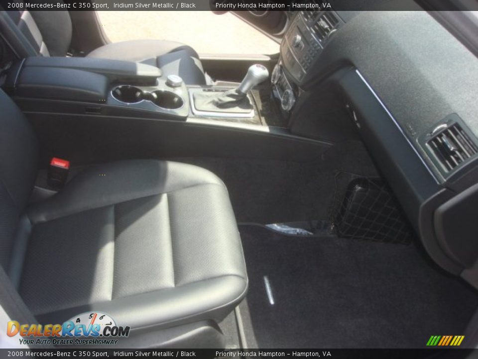 2008 Mercedes-Benz C 350 Sport Iridium Silver Metallic / Black Photo #14