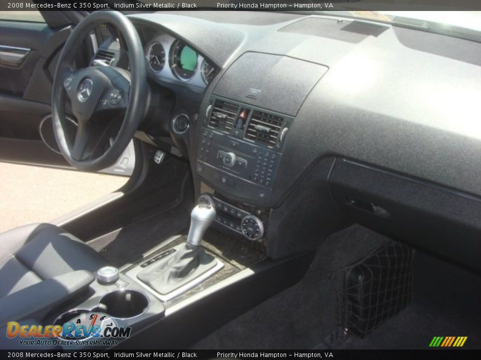 2008 Mercedes-Benz C 350 Sport Iridium Silver Metallic / Black Photo #15