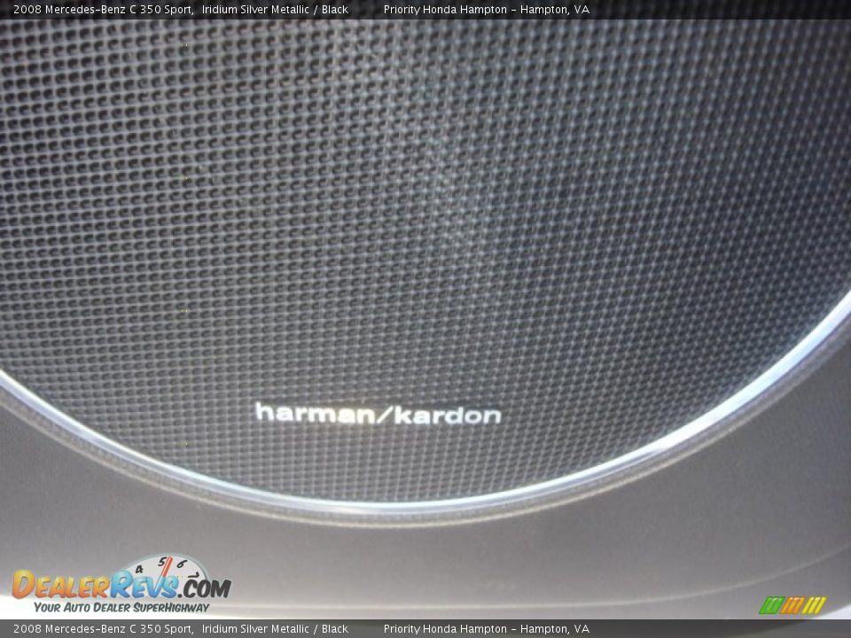 2008 Mercedes-Benz C 350 Sport Iridium Silver Metallic / Black Photo #18