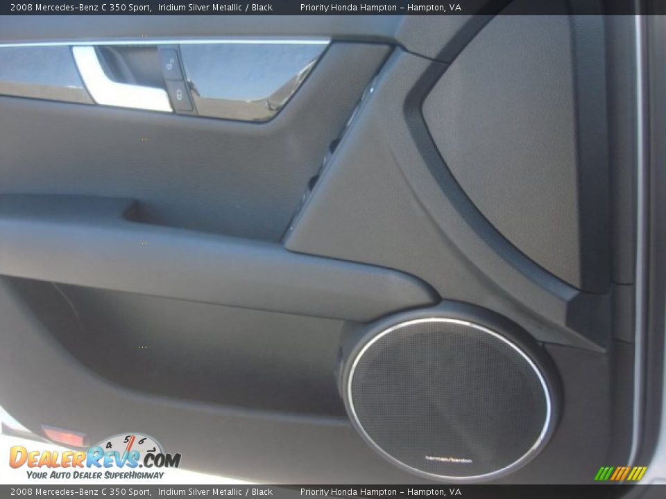 2008 Mercedes-Benz C 350 Sport Iridium Silver Metallic / Black Photo #19