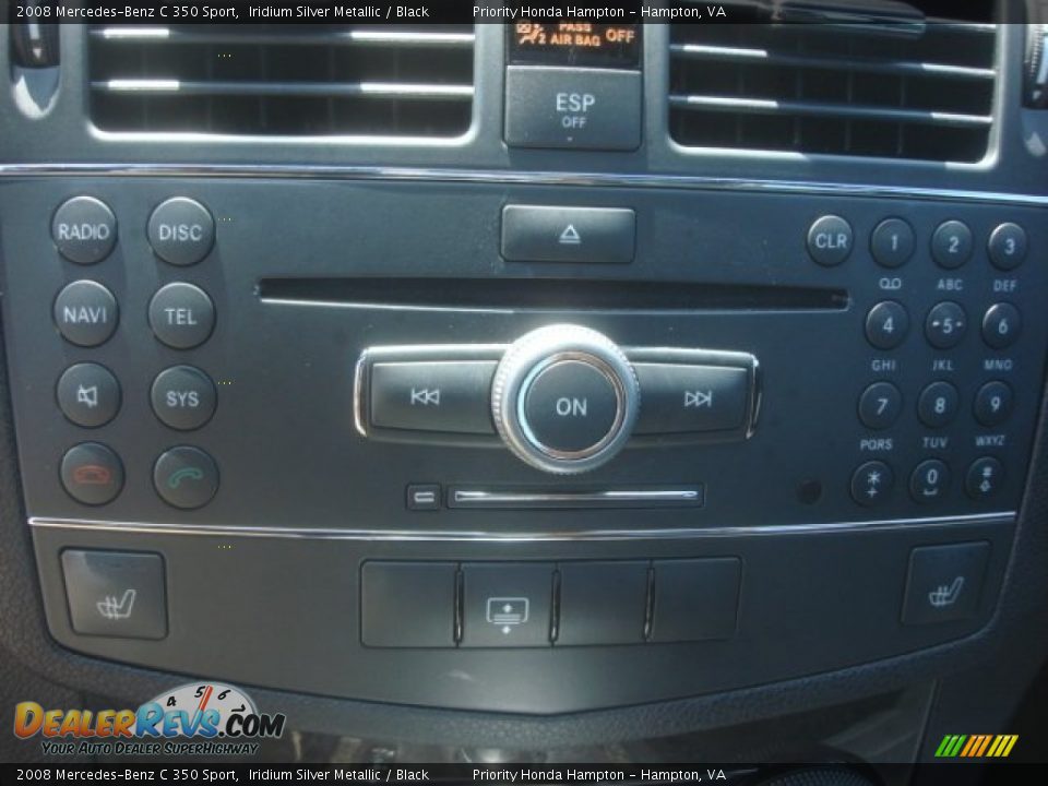 2008 Mercedes-Benz C 350 Sport Iridium Silver Metallic / Black Photo #20