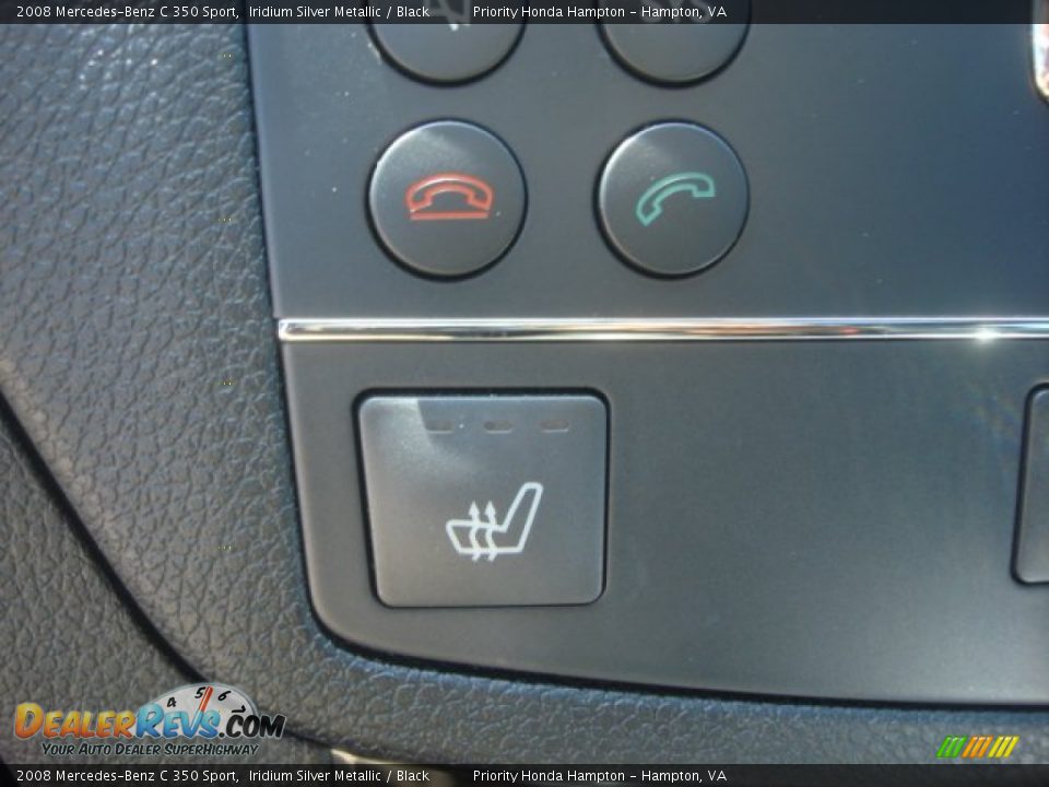 2008 Mercedes-Benz C 350 Sport Iridium Silver Metallic / Black Photo #21