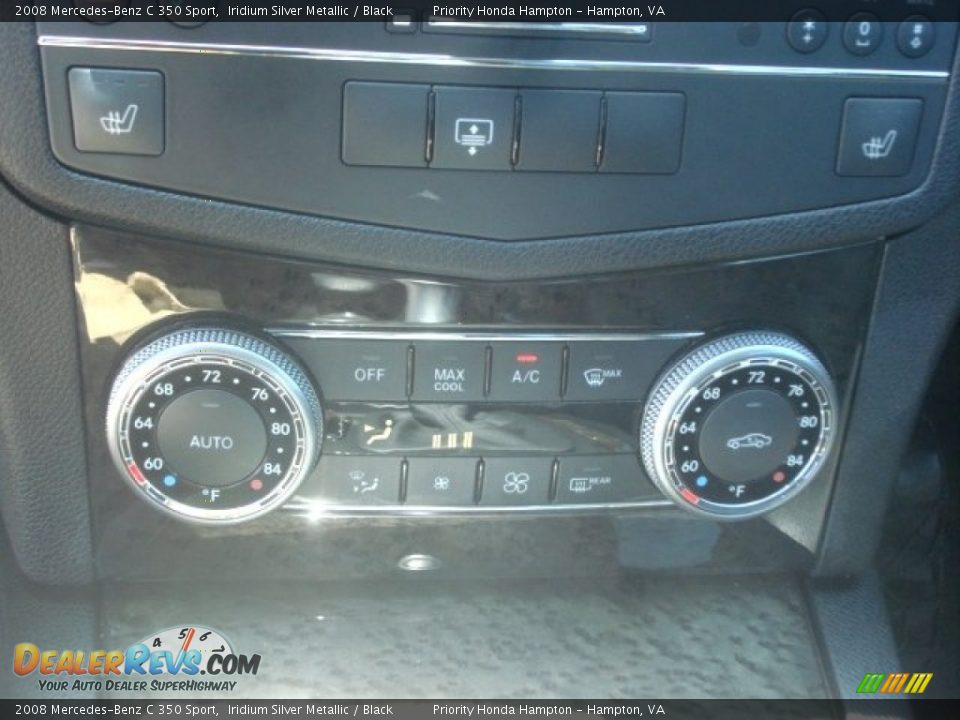 2008 Mercedes-Benz C 350 Sport Iridium Silver Metallic / Black Photo #22