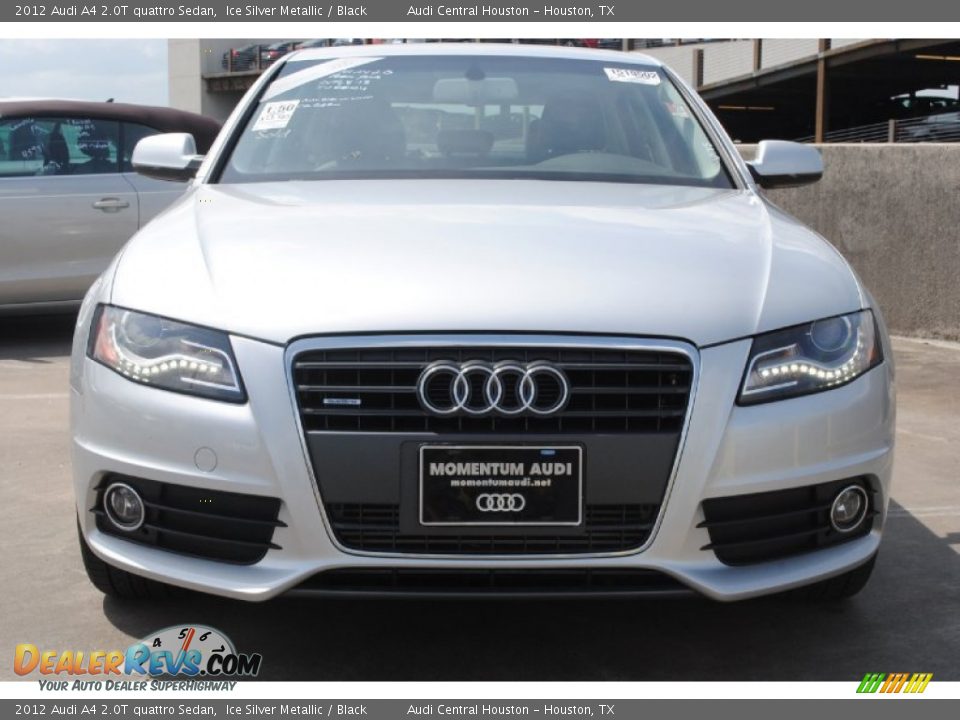 2012 Audi A4 2.0T quattro Sedan Ice Silver Metallic / Black Photo #2
