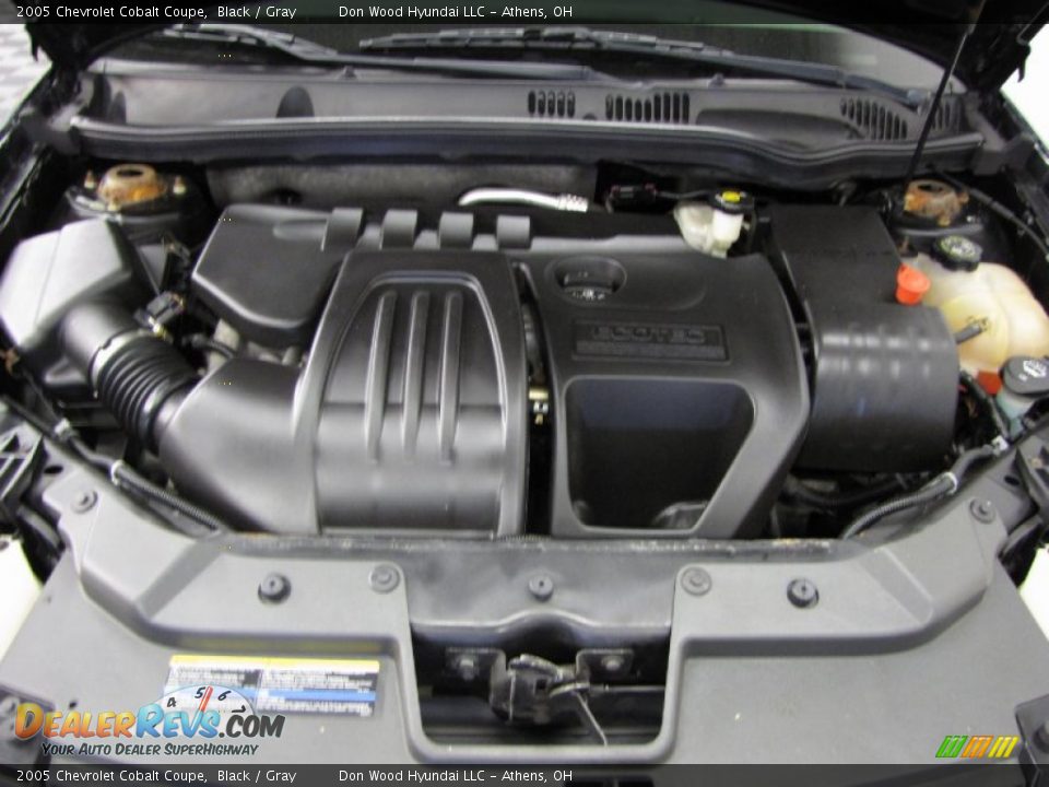 2005 Chevrolet Cobalt Coupe Black / Gray Photo #4