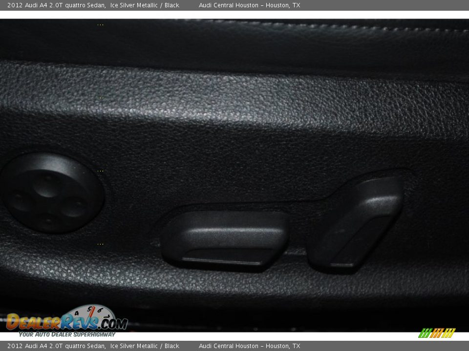 2012 Audi A4 2.0T quattro Sedan Ice Silver Metallic / Black Photo #20