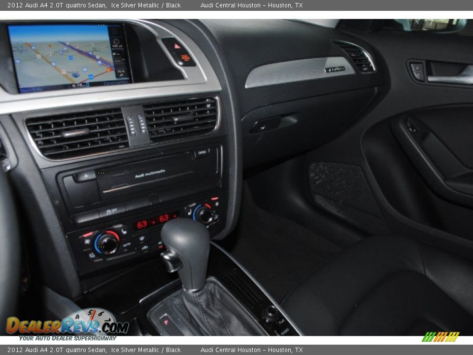 2012 Audi A4 2.0T quattro Sedan Ice Silver Metallic / Black Photo #21