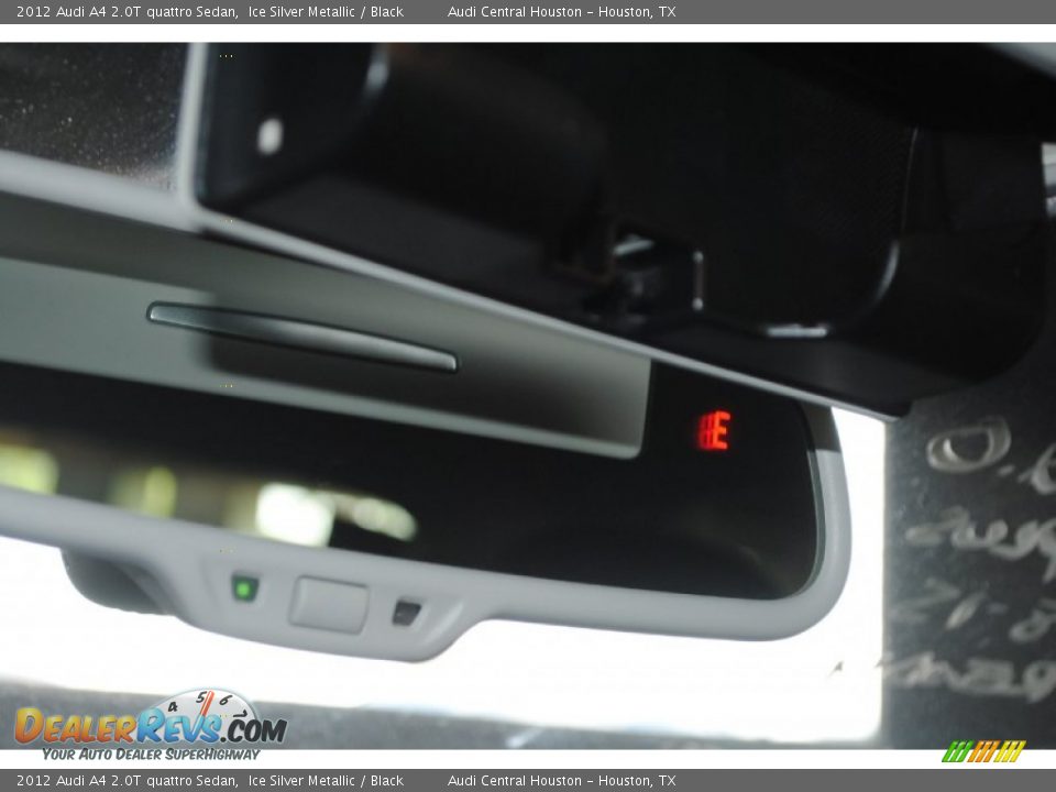 2012 Audi A4 2.0T quattro Sedan Ice Silver Metallic / Black Photo #25