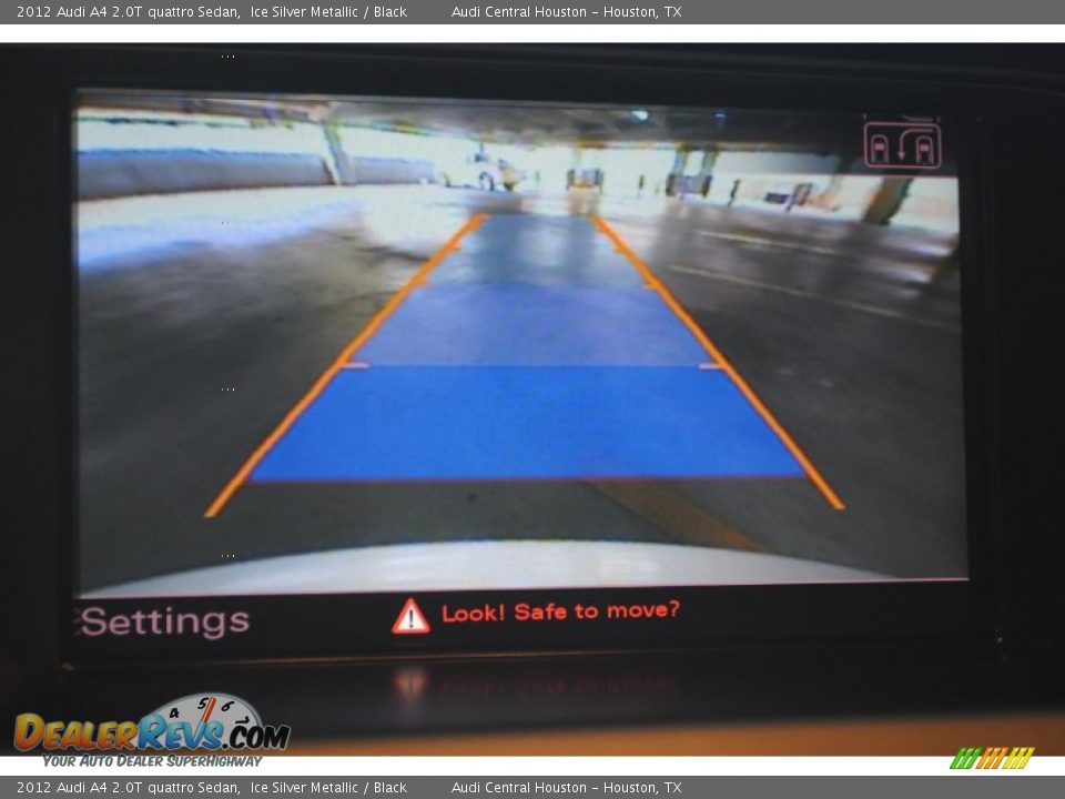 2012 Audi A4 2.0T quattro Sedan Ice Silver Metallic / Black Photo #27