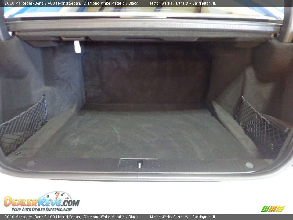 2010 Mercedes-Benz S 400 Hybrid Sedan Diamond White Metallic / Black Photo #21