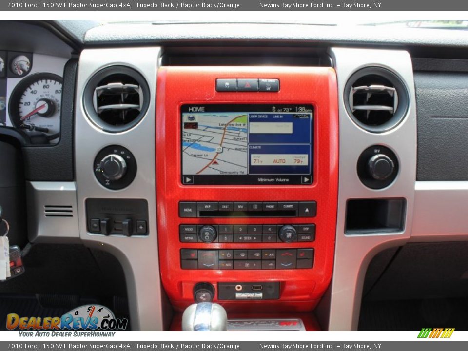 2010 Ford F150 SVT Raptor SuperCab 4x4 Tuxedo Black / Raptor Black/Orange Photo #13