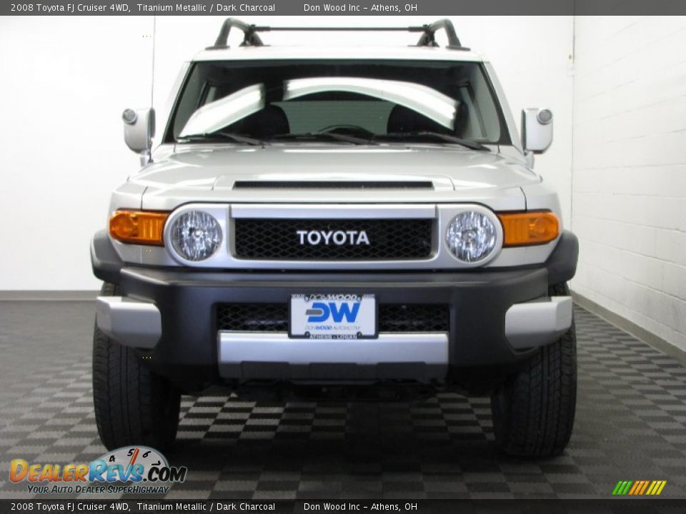 2008 Toyota FJ Cruiser 4WD Titanium Metallic / Dark Charcoal Photo #2