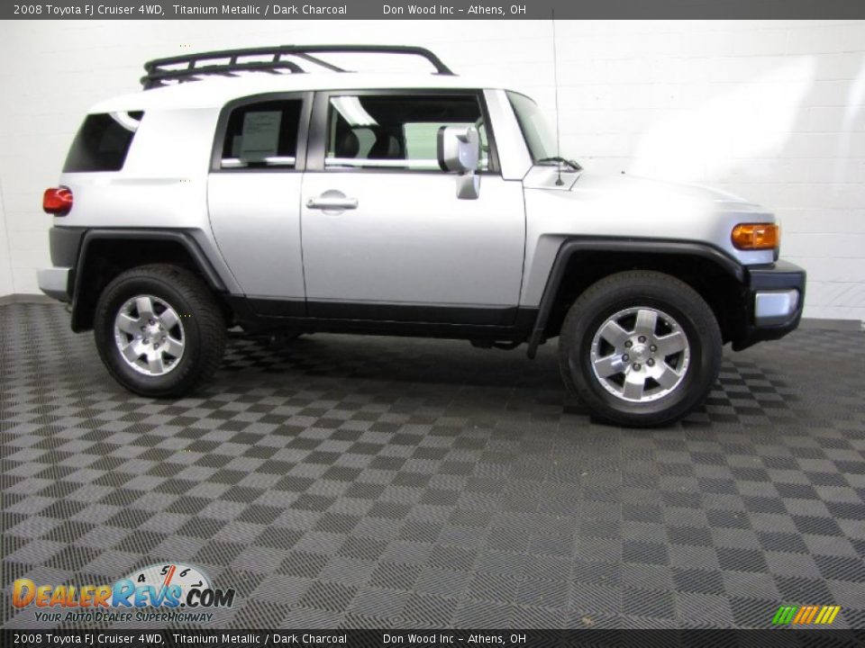 2008 Toyota FJ Cruiser 4WD Titanium Metallic / Dark Charcoal Photo #3
