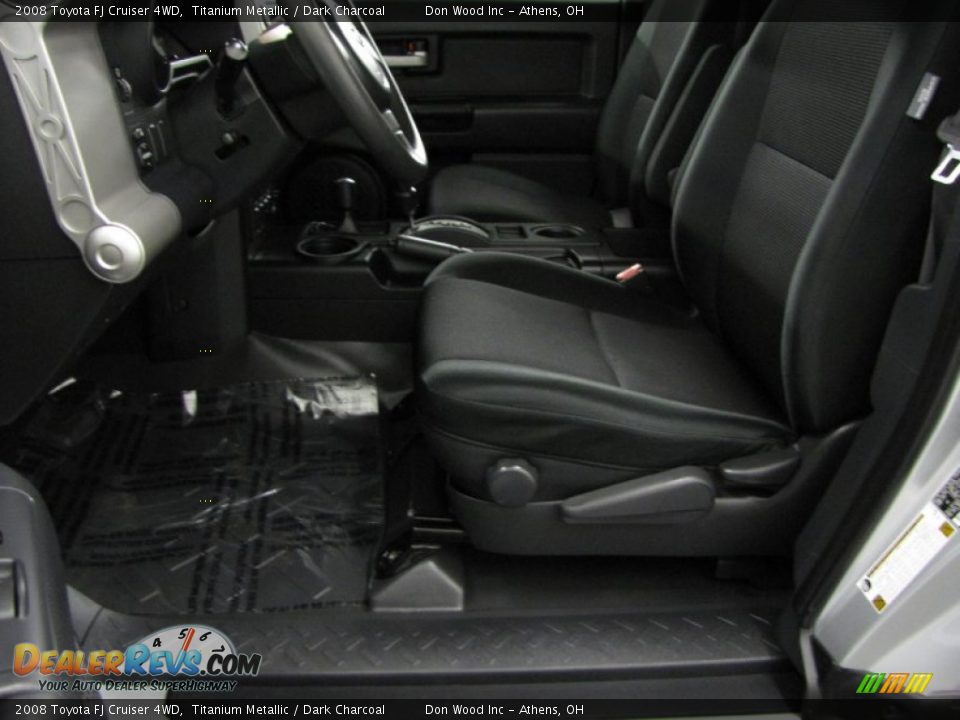 2008 Toyota FJ Cruiser 4WD Titanium Metallic / Dark Charcoal Photo #6
