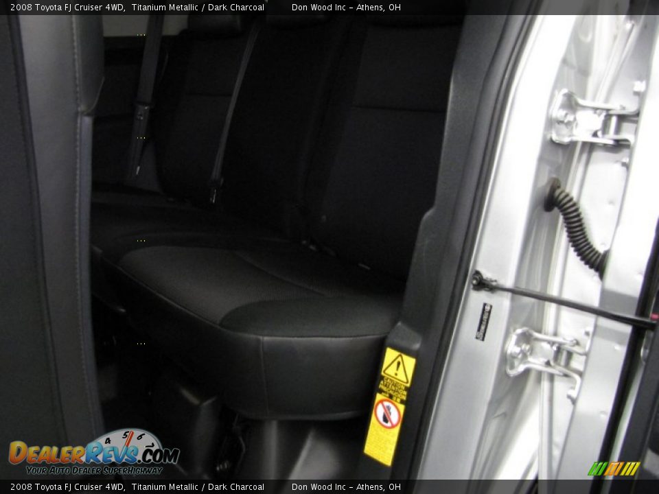2008 Toyota FJ Cruiser 4WD Titanium Metallic / Dark Charcoal Photo #7