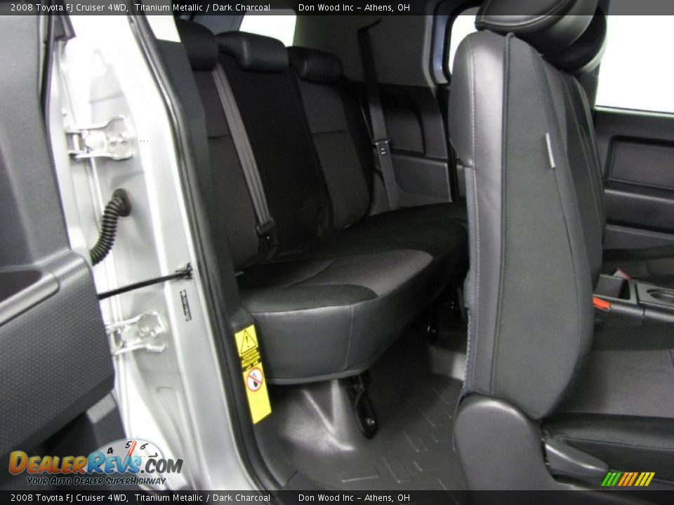 2008 Toyota FJ Cruiser 4WD Titanium Metallic / Dark Charcoal Photo #8