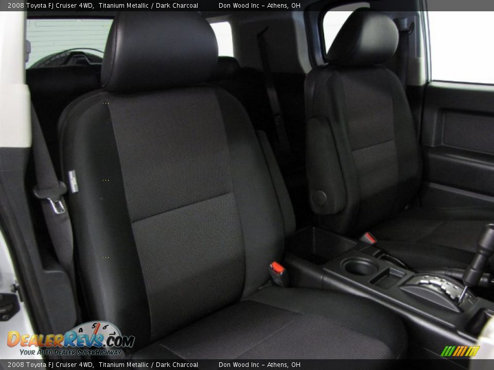 2008 Toyota FJ Cruiser 4WD Titanium Metallic / Dark Charcoal Photo #9