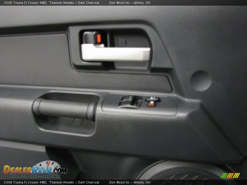 2008 Toyota FJ Cruiser 4WD Titanium Metallic / Dark Charcoal Photo #10