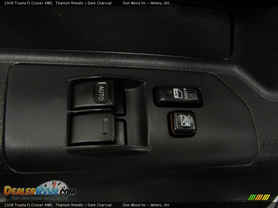 2008 Toyota FJ Cruiser 4WD Titanium Metallic / Dark Charcoal Photo #11