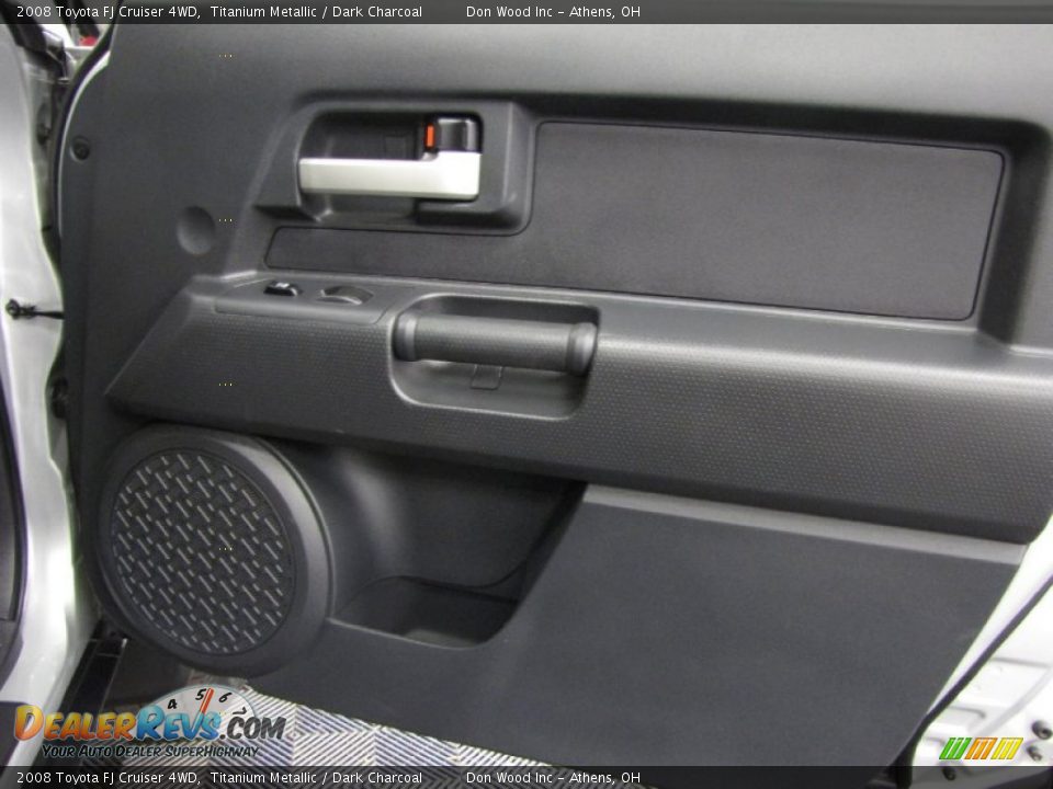 2008 Toyota FJ Cruiser 4WD Titanium Metallic / Dark Charcoal Photo #14