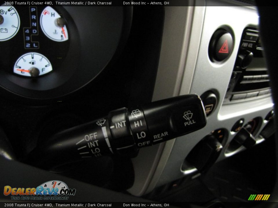 2008 Toyota FJ Cruiser 4WD Titanium Metallic / Dark Charcoal Photo #17