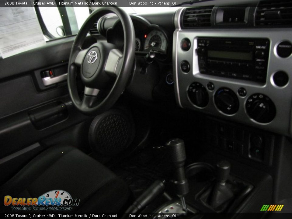 2008 Toyota FJ Cruiser 4WD Titanium Metallic / Dark Charcoal Photo #21