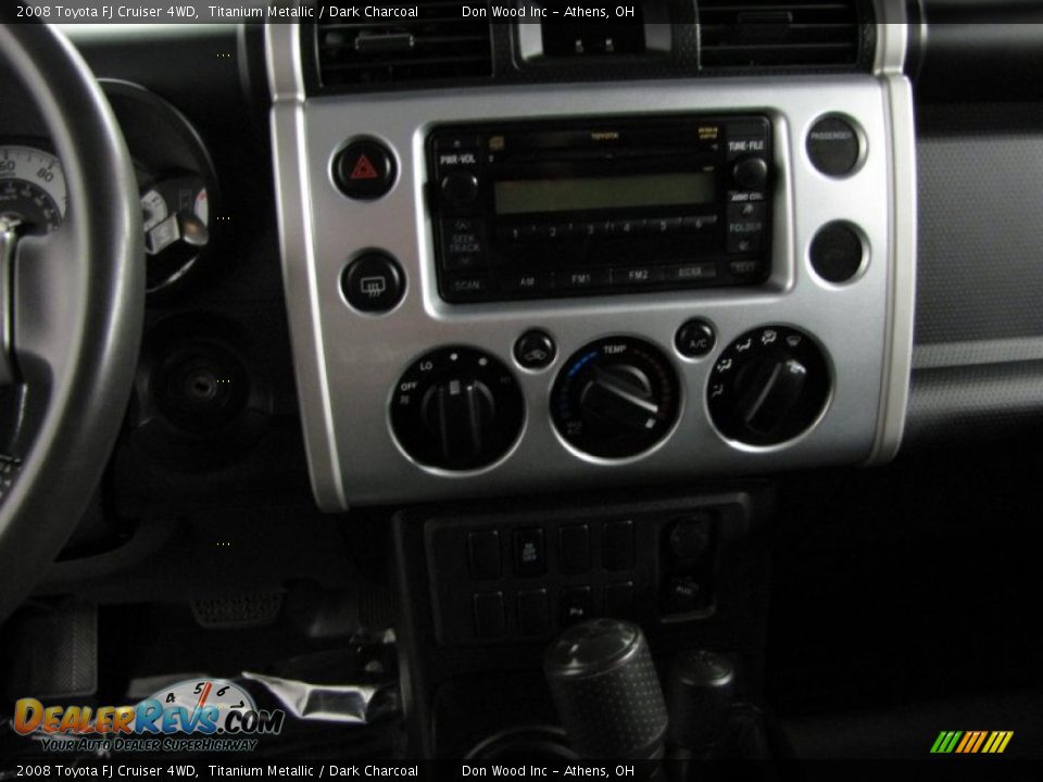 2008 Toyota FJ Cruiser 4WD Titanium Metallic / Dark Charcoal Photo #22