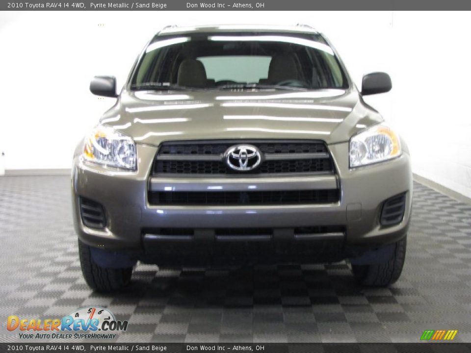 2010 Toyota RAV4 I4 4WD Pyrite Metallic / Sand Beige Photo #2