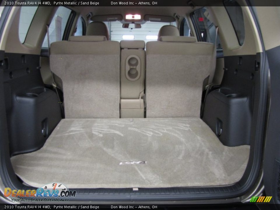 2010 Toyota RAV4 I4 4WD Pyrite Metallic / Sand Beige Photo #4