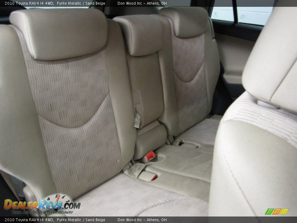2010 Toyota RAV4 I4 4WD Pyrite Metallic / Sand Beige Photo #9
