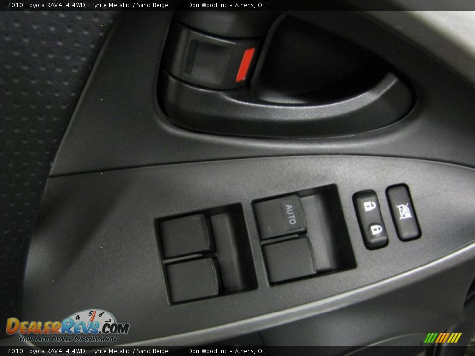 2010 Toyota RAV4 I4 4WD Pyrite Metallic / Sand Beige Photo #12