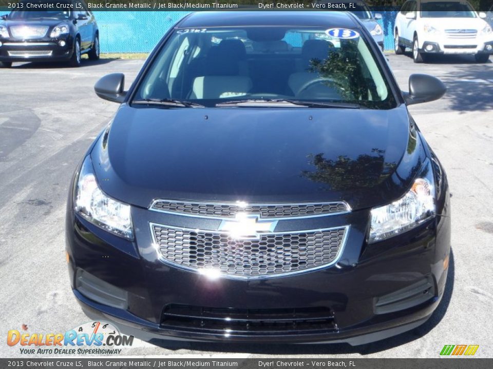 2013 Chevrolet Cruze LS Black Granite Metallic / Jet Black/Medium Titanium Photo #2