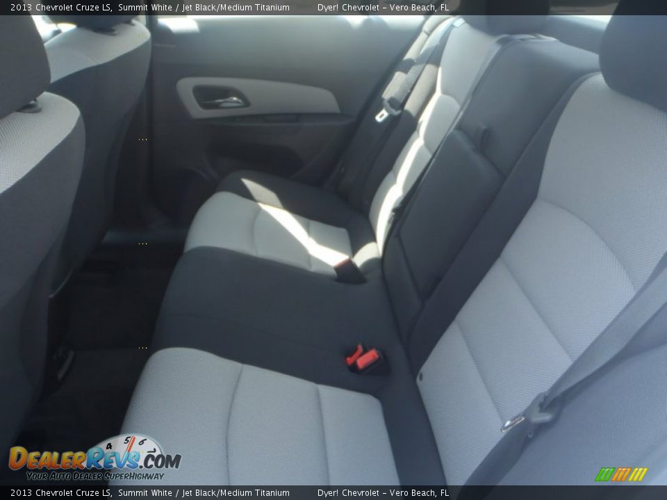 2013 Chevrolet Cruze LS Summit White / Jet Black/Medium Titanium Photo #15