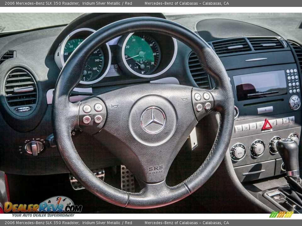 2006 Mercedes-Benz SLK 350 Roadster Steering Wheel Photo #15