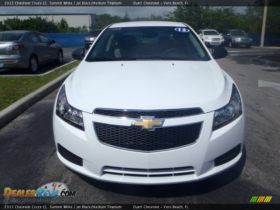 2013 Chevrolet Cruze LS Summit White / Jet Black/Medium Titanium Photo #2