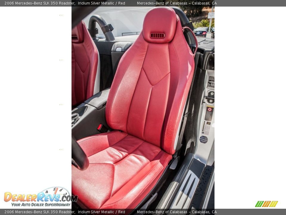 Front Seat of 2006 Mercedes-Benz SLK 350 Roadster Photo #20
