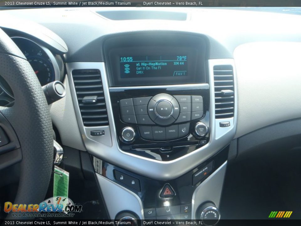 2013 Chevrolet Cruze LS Summit White / Jet Black/Medium Titanium Photo #13